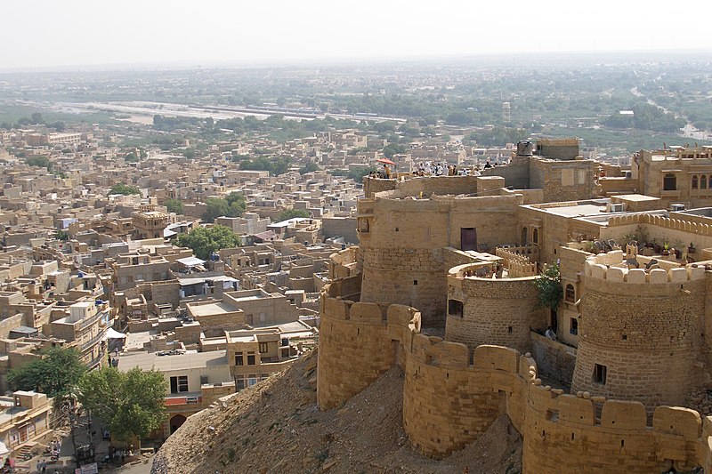 Jaisalmer_India_View_of_Jaisalmer_Fort